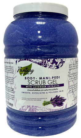 FANTASY FOOT AND BODY SCRUB GEL WITH LAVENDER EXTRACT 5.LTR