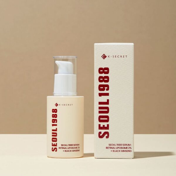 K-Secret Seoul 1988 Retinal Liposome 2%+Black Ginseng 30ml - Image 3