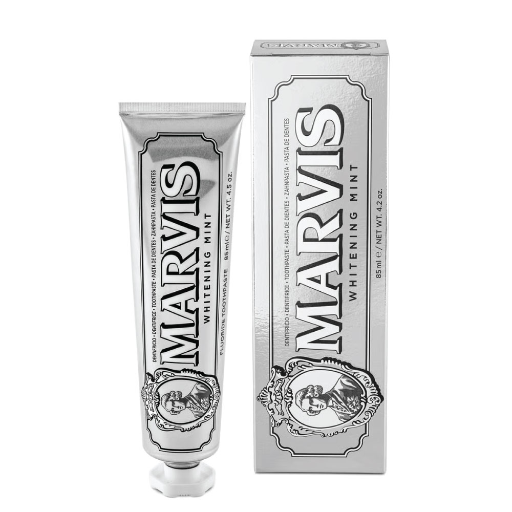 Whitens and brightens teeth whilst preventing tooth Helps in decay and fighting tartar and plaque Features the sharp taste of cool mint for lasting freshness Helps in fighting germs and prevent toothache