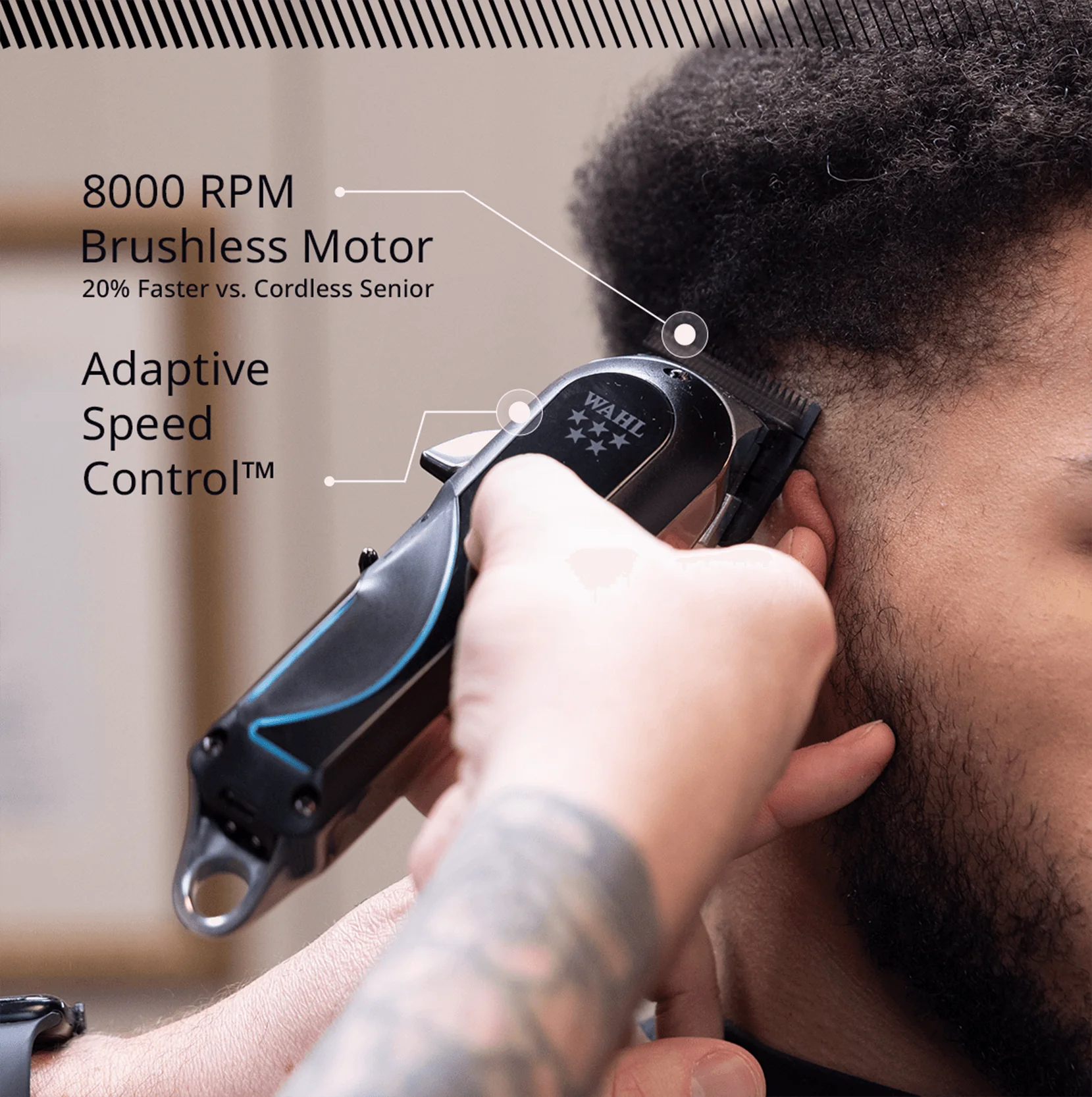 Wahl Senior 2.0 Cordless Clipper - Image 2