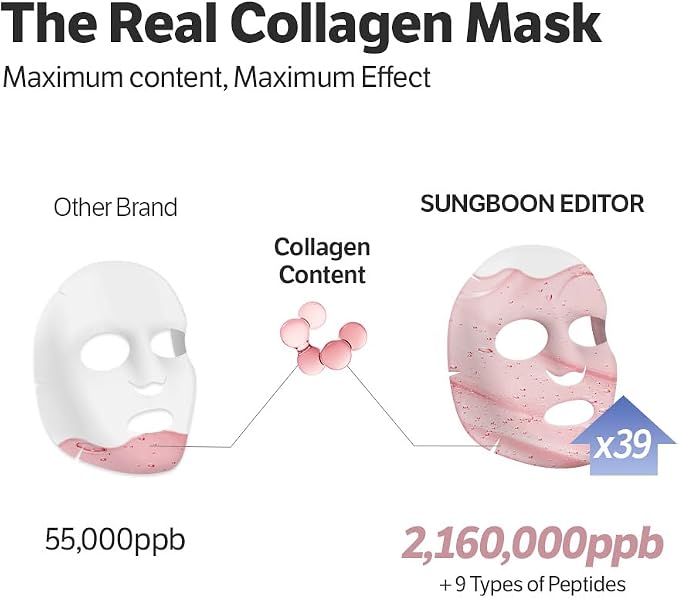 Sungboon Editor Deep Collagen Power Boosting Mask 37g - Image 5