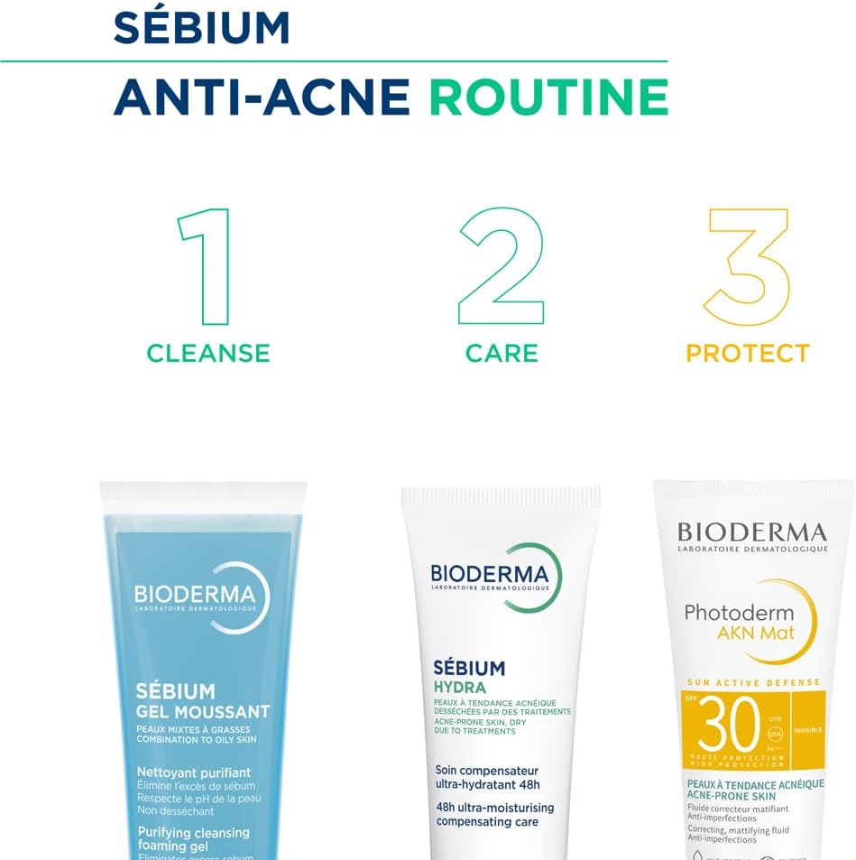 Bioderma Sebium Gel Moussant Oily Skin 200Ml - Image 2