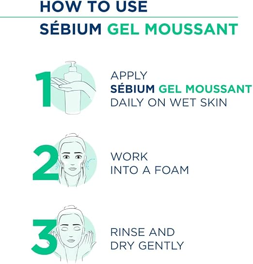 Bioderma Sebium Gel Moussant Oily Skin 200Ml - Image 3
