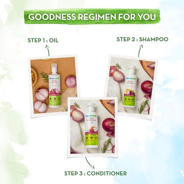 Mamaearth Onion Hair Oil 150ml - Image 3