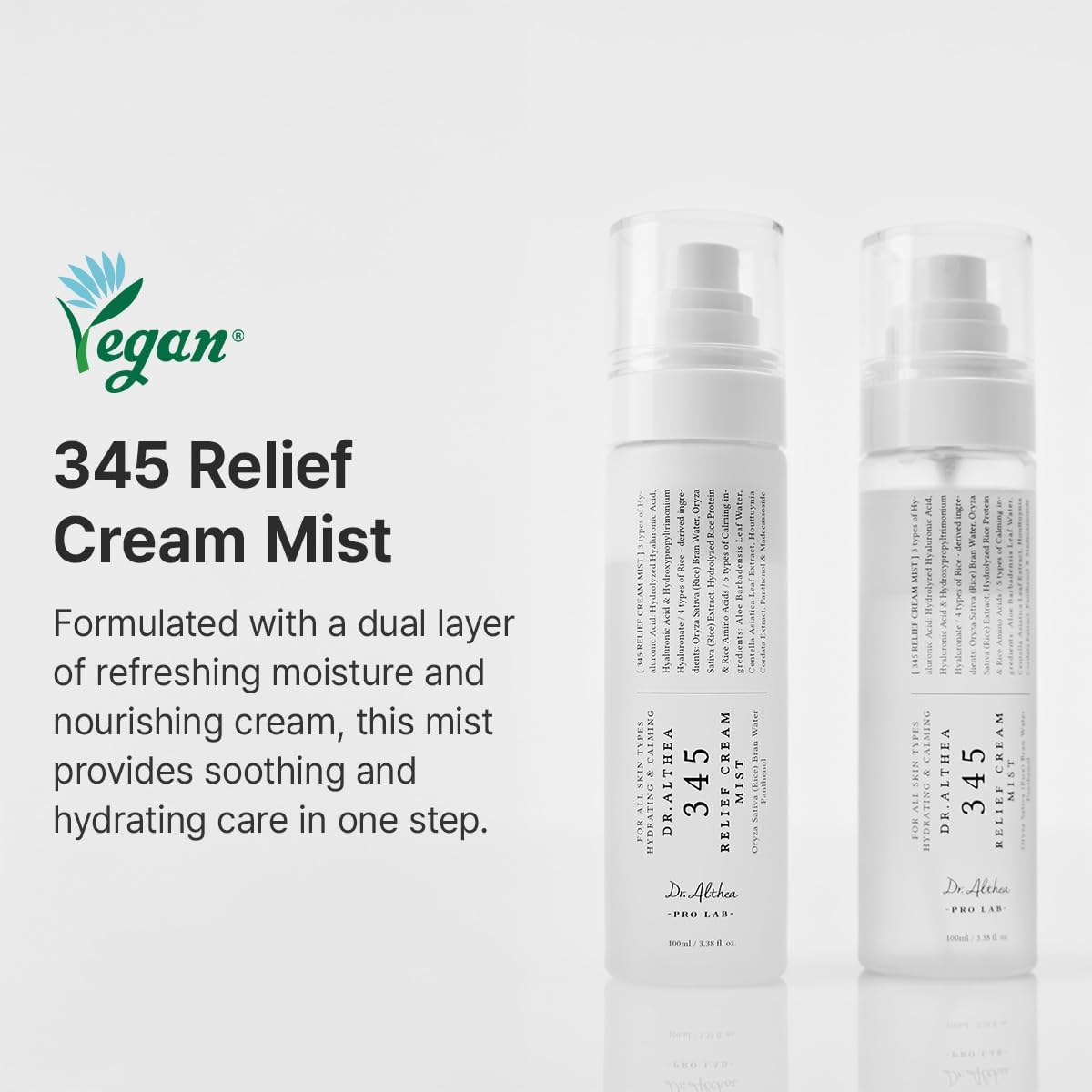 Dr.Althea 345 Relief Cream Mist 60ml - Image 3