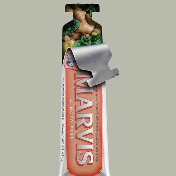 Marvis whitening toothpaste Ginger Mint 85ml - Image 4