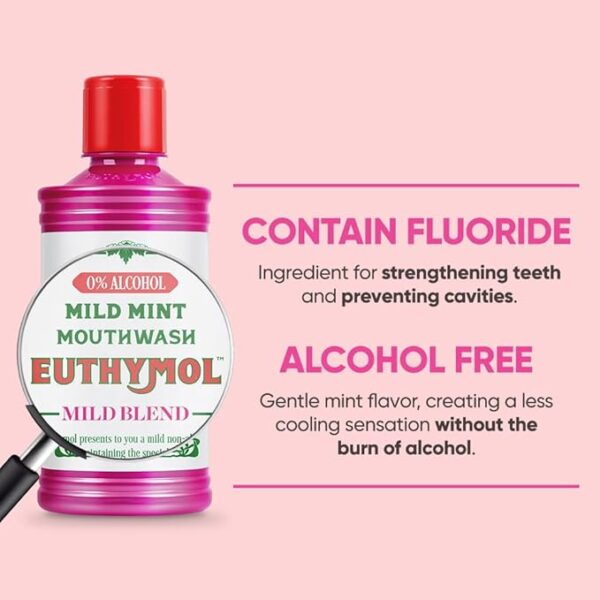 Euthymol Original Mouth Wash 500ml - Image 3