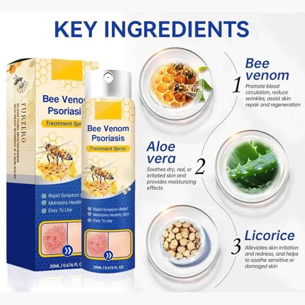 Houkea Bee Venom Psoriasis 20ml - Image 3