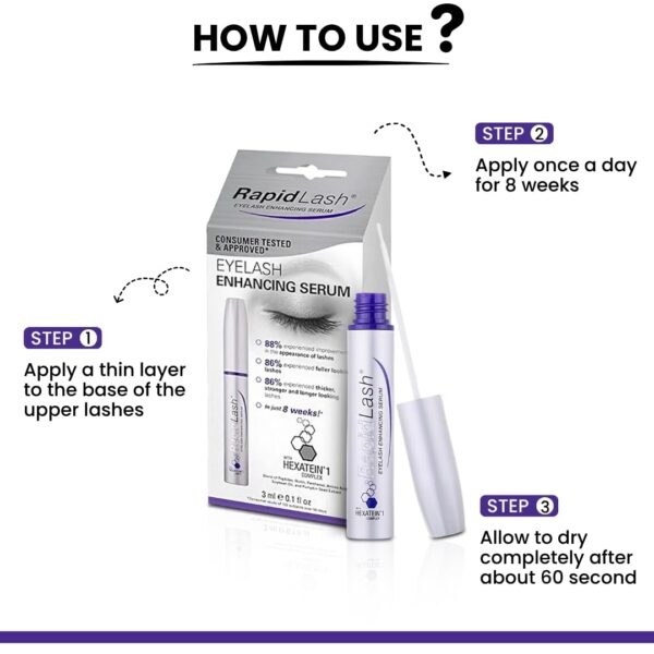 Rapidlash Enhancing Serum 3ml - Image 4