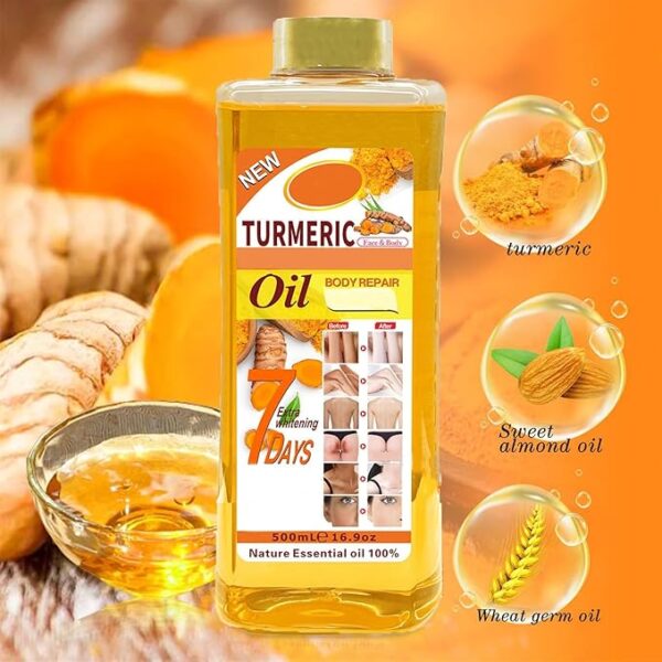 Veet Gold Turmeric Super Whitening Oil 1000ml - Image 3