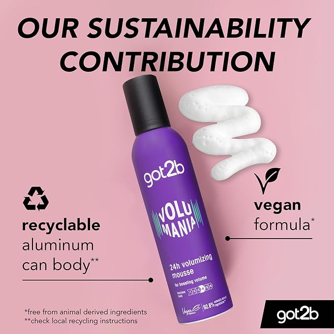 got 2 b 24h Volumising Mousse 250ml - Image 4