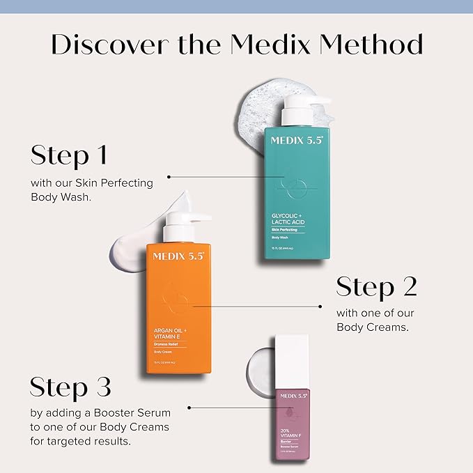 Medix 5.5 Argan Oil+Vitamin E Body Cream 444ml - Image 3