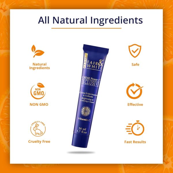 Fair & White Exclusive Vitamin C Cream Powder 50ml - Image 2