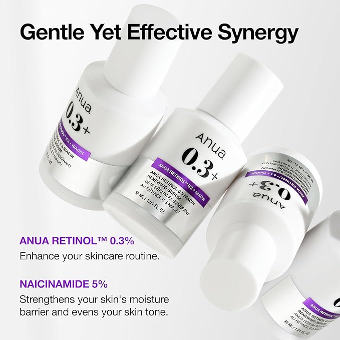 Anua Retinol 0.3% +Niacin Renewing Serum 30ml - Image 4
