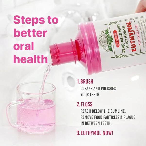Euthymol Original Mouth Wash 500ml - Image 5