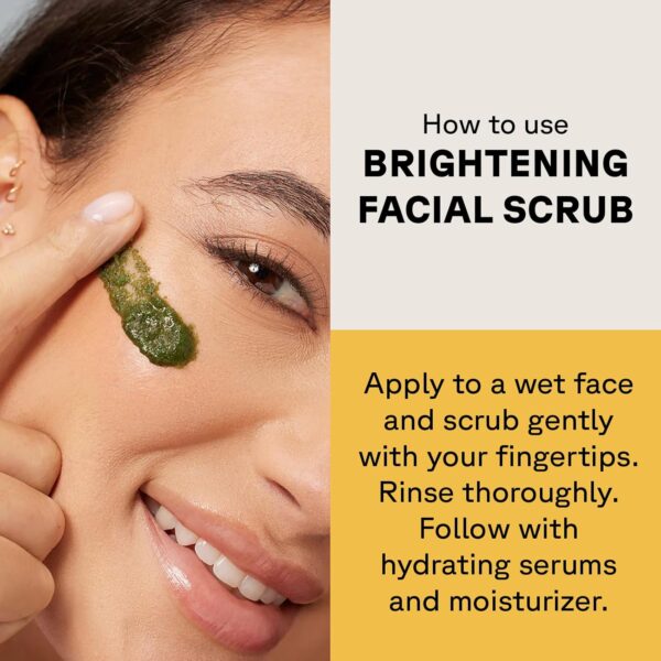Acure Brightening Facial Scrub 118ml - Image 4