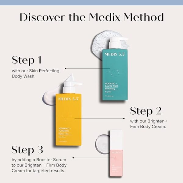 Medix 5.5 Vitamin C+Turmeric Body Cream 444ml - Image 2