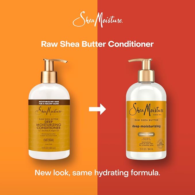 Shea Moisture Raw Shea Butter Restorative Conditioner 384ml - Image 2