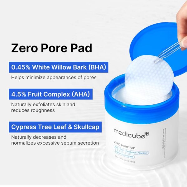 Medicube Zero Pore Pad 155gm (70pads) - Image 2