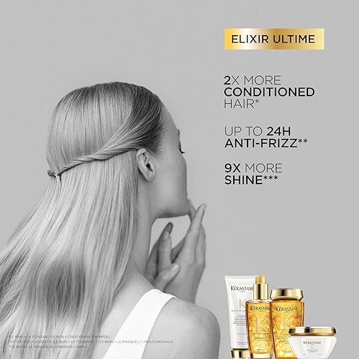 Kerastase Elixir Ultime La Bain Shampoo 250ml - Image 3