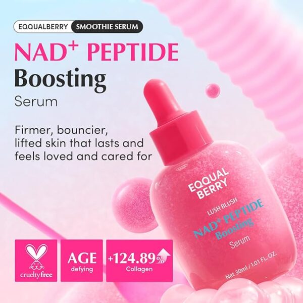 Eqqual Berry Nad+Peptide Boosting Serum 30ml - Image 5