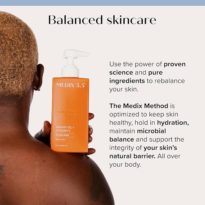 Medix 5.5 Argan Oil+Vitamin E Body Cream 444ml - Image 6