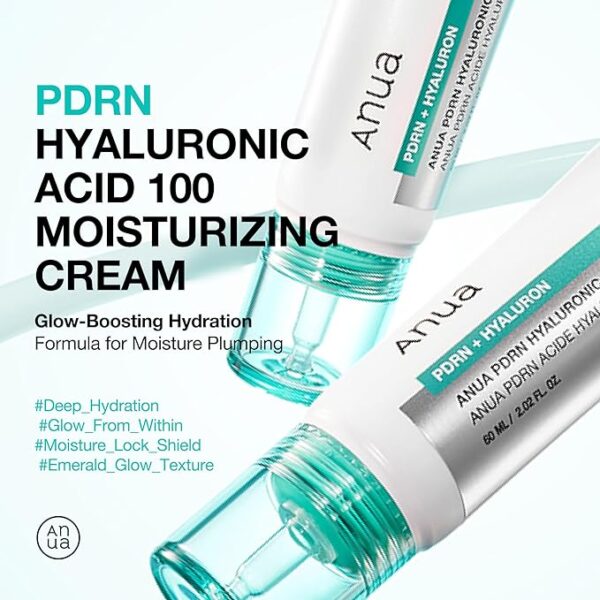 Anua 100+Pdrn+Hyaluron Moisturizing Cream 60ml - Image 5