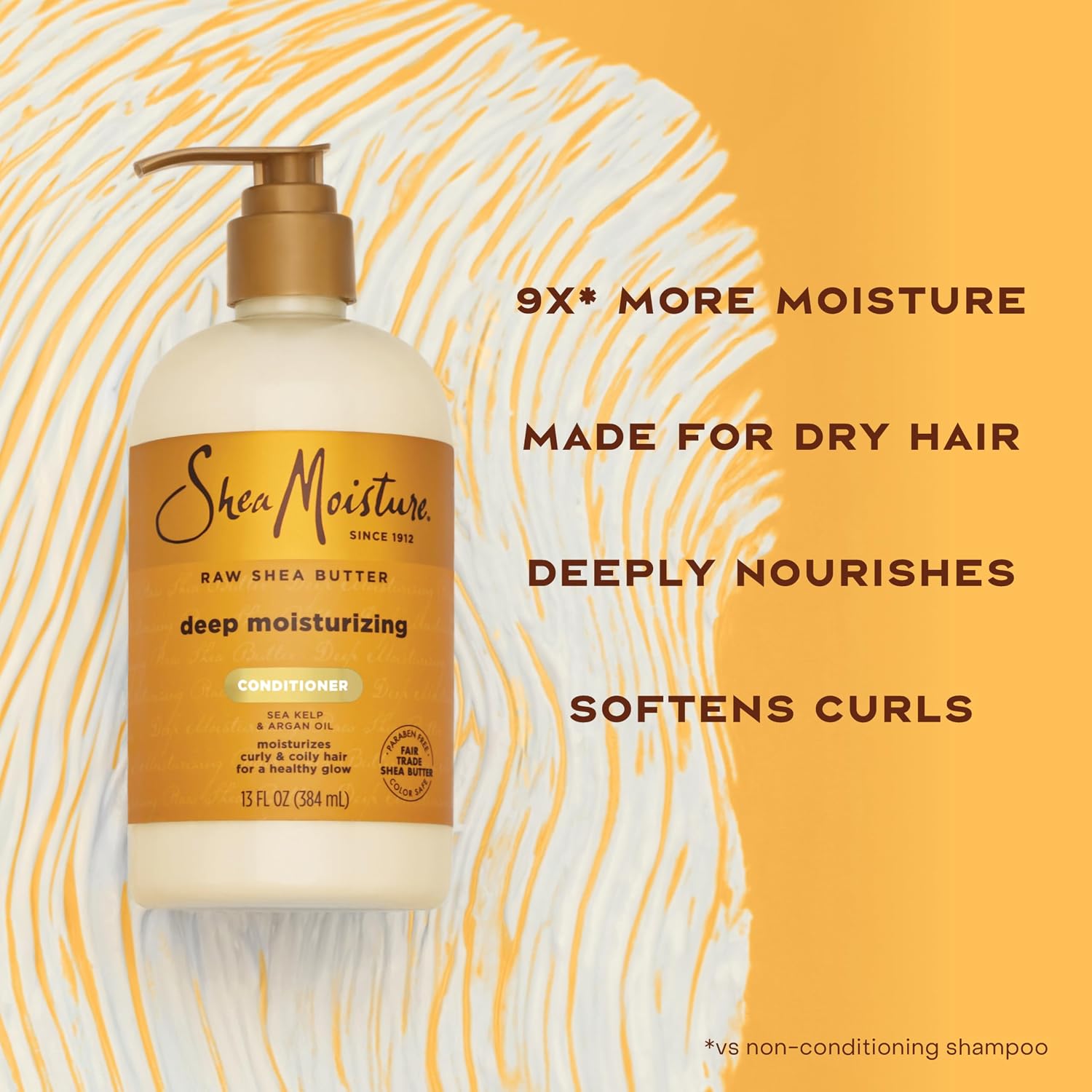 Shea Moisture Raw Shea Butter Restorative Conditioner 384ml - Image 4
