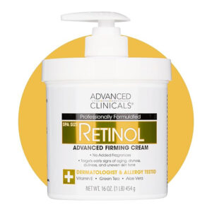 Advanced Clinicals Vitamin Retinol Firming Cream 454gm