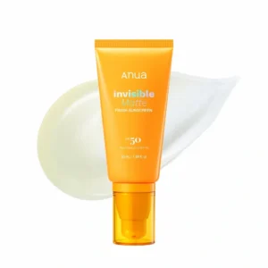 Anua Invisible Matte Finish Sunscreen 50pa++ 50ml