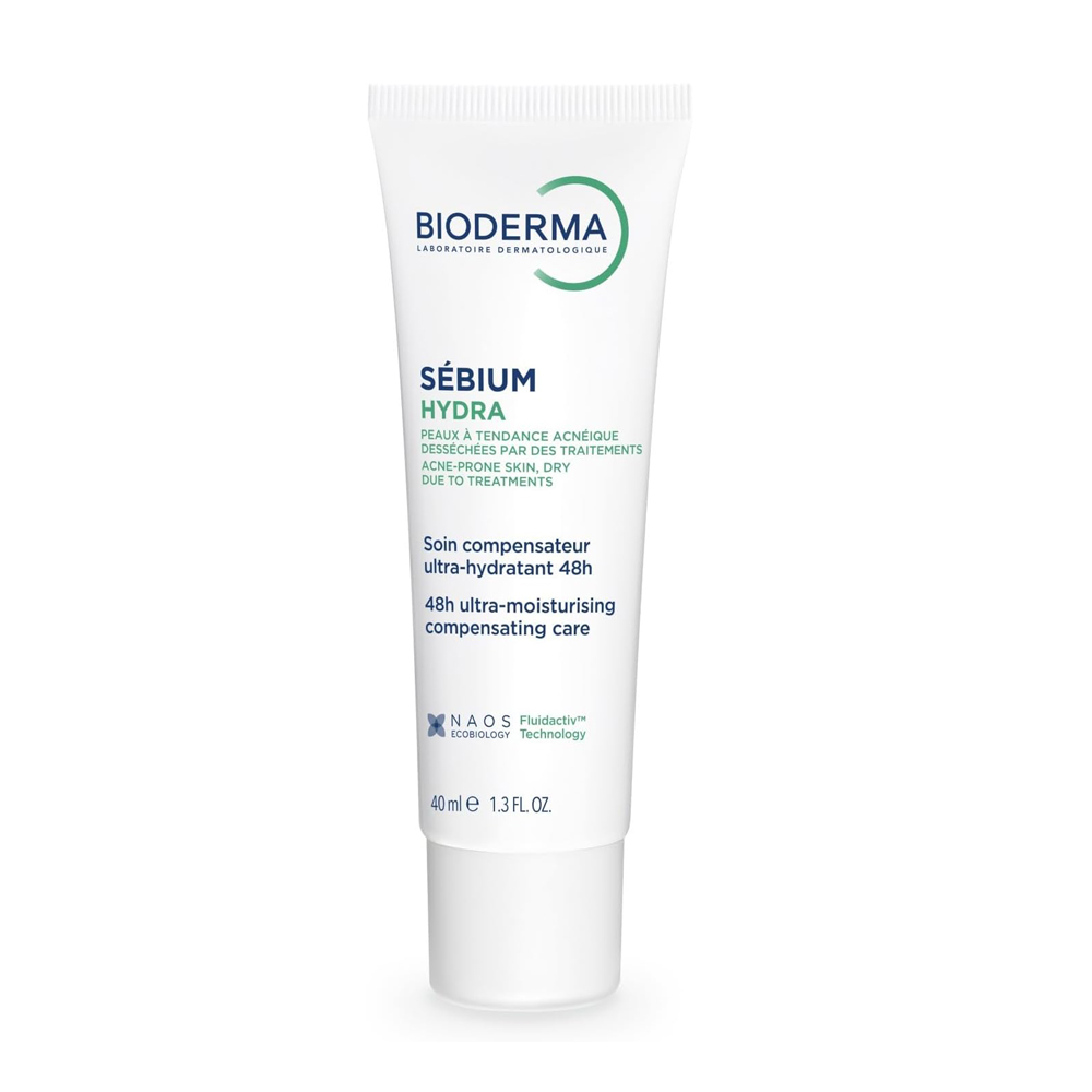 Bioderma Sebium Hydra Acne Prone Skin Dry Due to Treatment Moisture 40ml