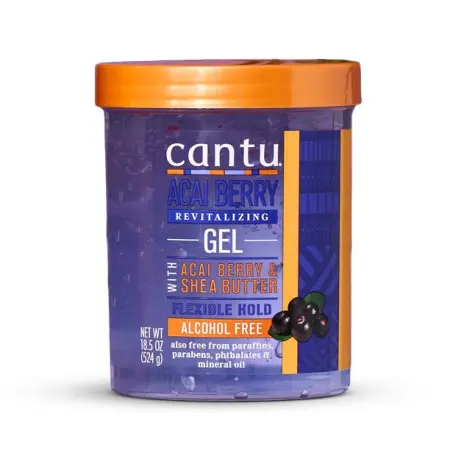 Cantu Acai Berry Revitalizing Gel 18.5 Oz-524G