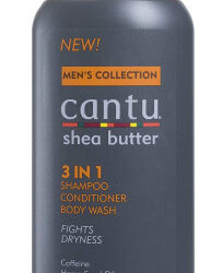 Cantu 3 In 1 Shampoo Conditioner & Body Wash 13.5Fl Oz-400Ml