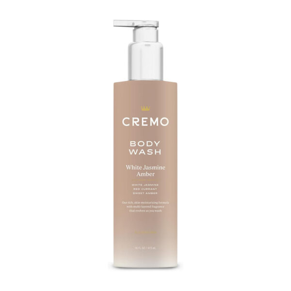 Cremo Body Wash White Jasmine Amber 473ml