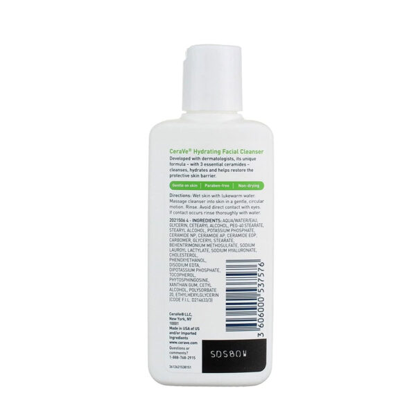 Cerave Hydrating Facial Cleanser 87ml