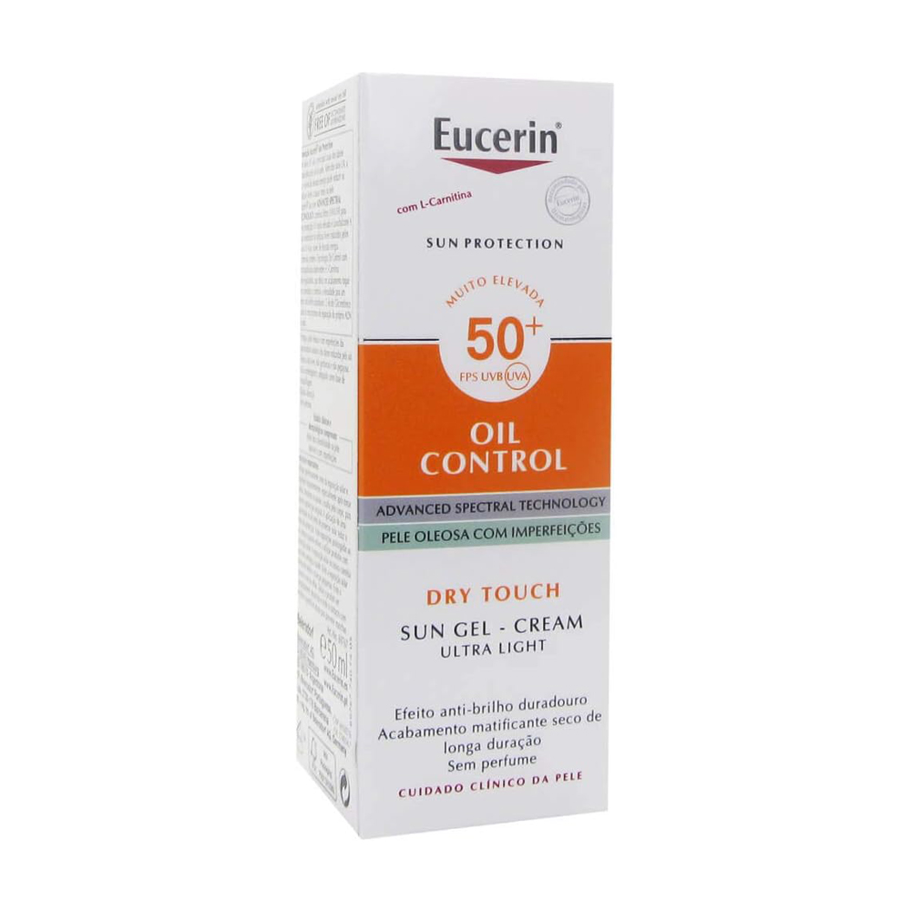 EUCERIN OIL CONTROL SUN GEL CREAM 50+ 50ML