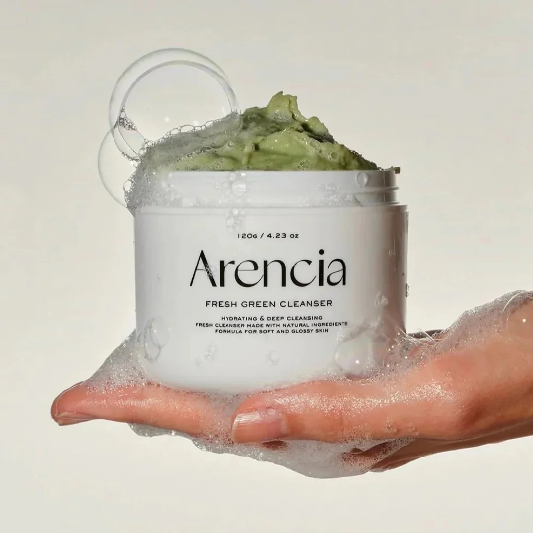 Arencia Fresh Green Rice Mochi Cleanser 120gm - Image 5