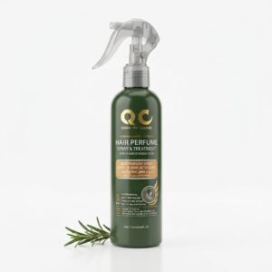 QC With Rosemary Oil Extract Hair Perfume Spray Leave-In Hair Detangler 250ml