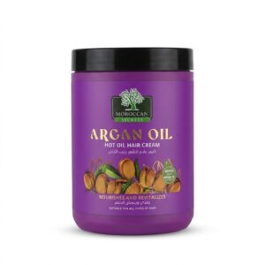 Moroccan Secrets 2 in 1 Argan Oil Hot Oil Hair Cream 1000ml