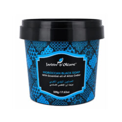 Jardin D Oleane Moroccan Black Soap Atlas Cedar 500gm