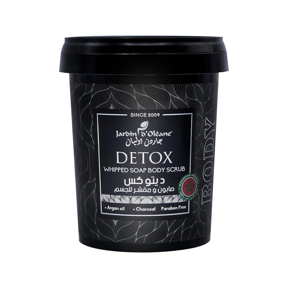 Jardin D Oleane Whipped Soap Body Scrub Detox 500g