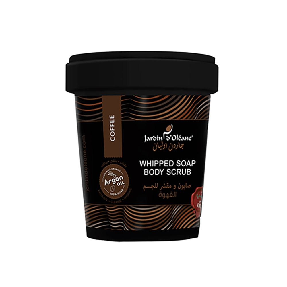 Jardin D Oleane whipped soap body scrub coffee 500gm