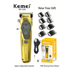 Kemei Hair Clipper KM 1698 LCD