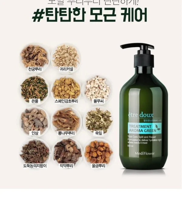 Medi Flower Etre Doux Aroma Green Treatment 500ml - Image 2