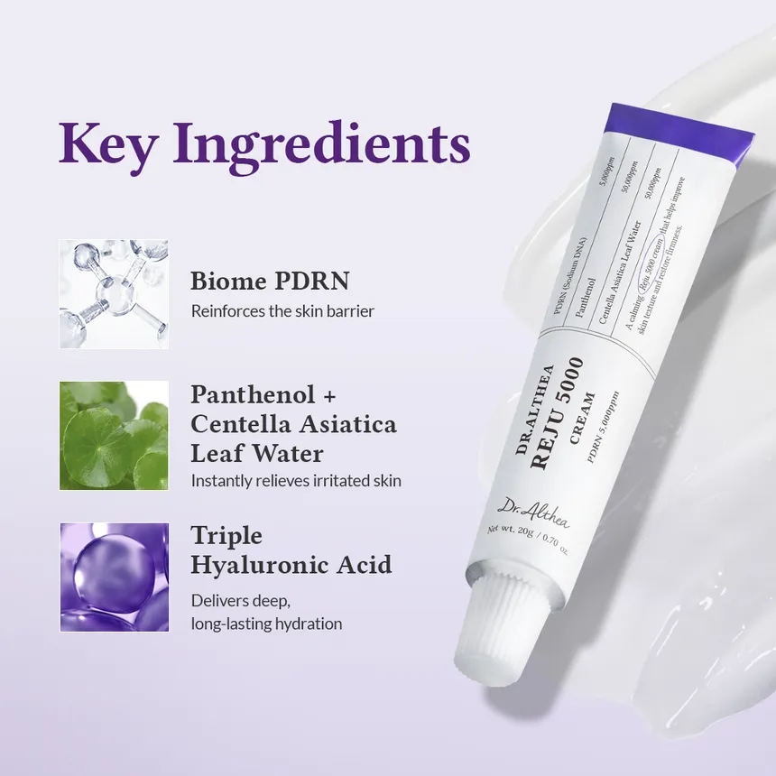 Dr.Althea Pdrn Reju 5000 Cream 20g - Image 5