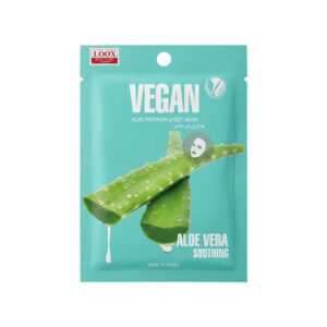 Loox Vegan Aloe Premium Sheet Mask 25ml Loox Vegan Aloe Premium Sheet Mask 25ml