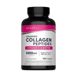 Neocell Grassfed Collagen Peptides + Vitamin C & Biotin 180 Tablets