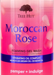 Revitalize Your Skin With Tree Hut Foaming Gel Wash Moroccan Rose 532Ml