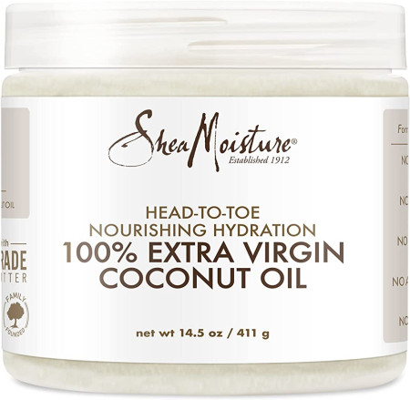 Shea Moisture100% Extra Virgin Coconut Oil 14.5 Oz-411G