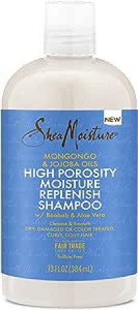 Shea Moisture High Porosity Moisture Replenish Shampoo 384Ml